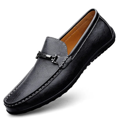 Men's Valentino Leather Loafers