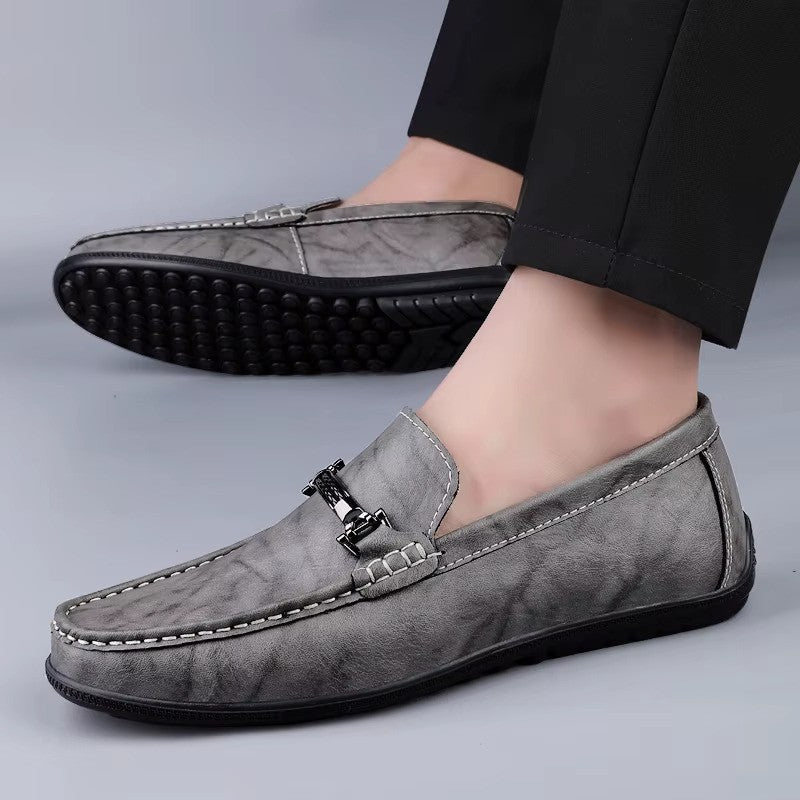 Men's Valentino Leather Loafers