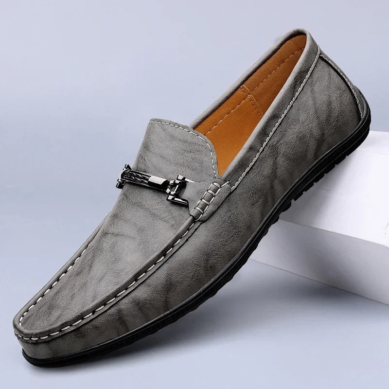 Men's Valentino Leather Loafers